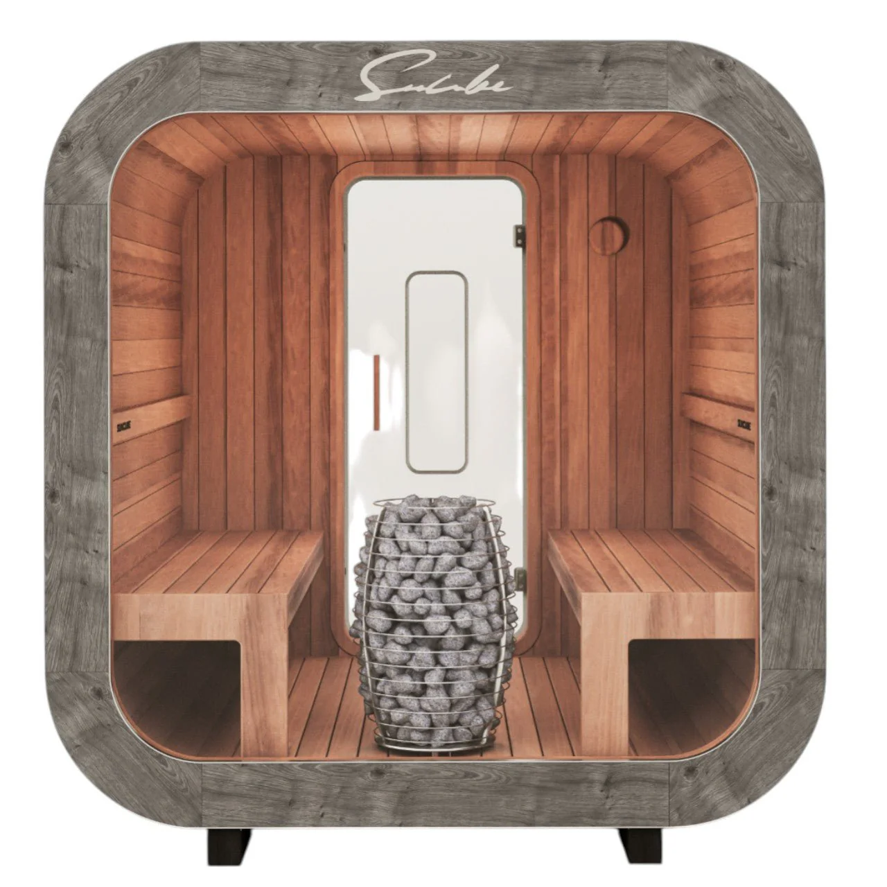 SunCube M 4-6 Person Outdoor Sauna - Image 8