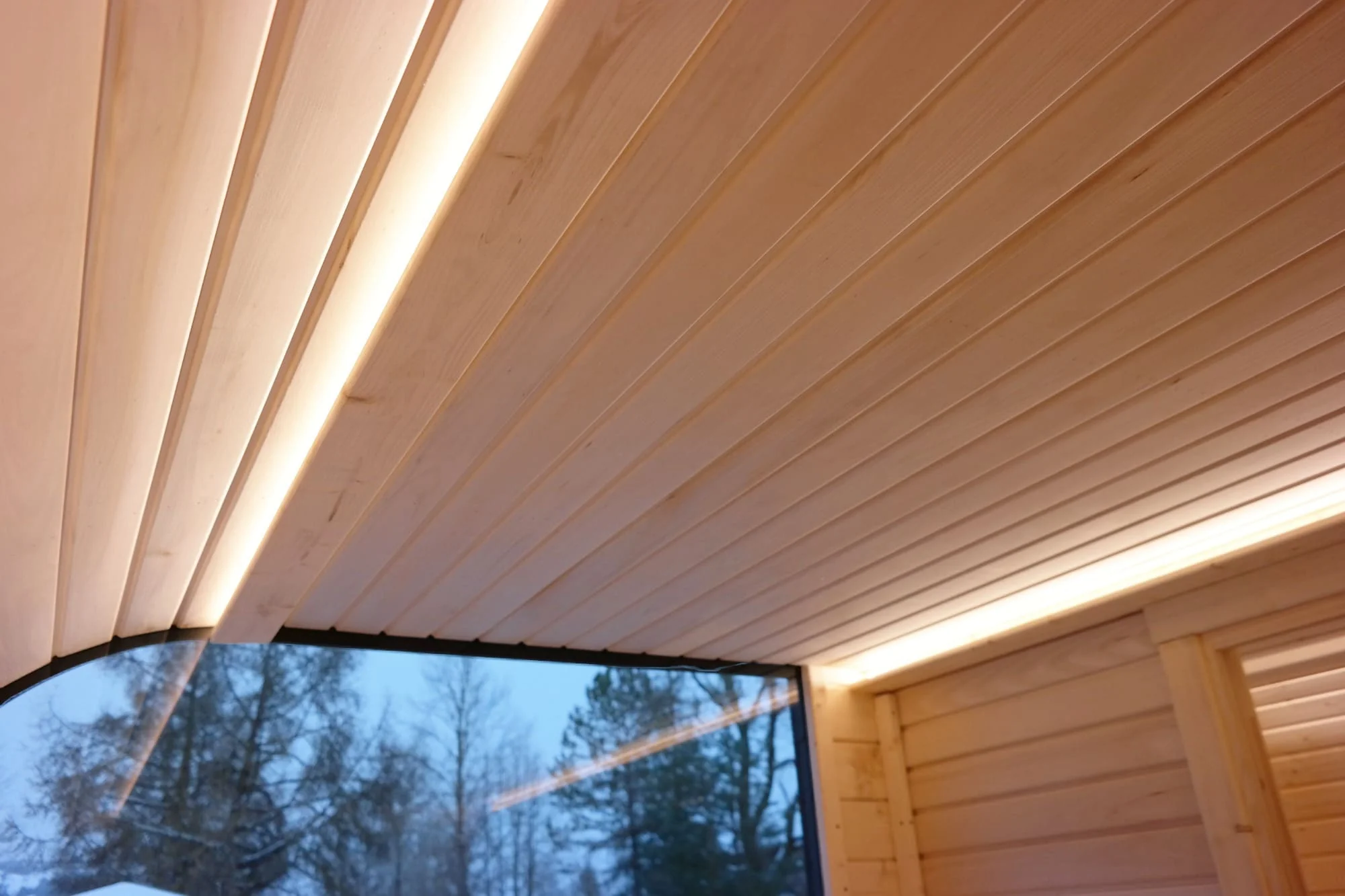 Viking Industrier Luna Outdoor Sauna With Changing Room - Image 14